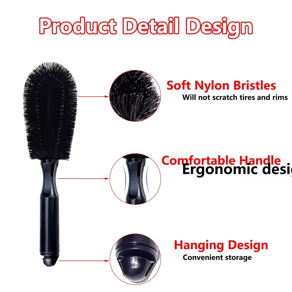 Car Wheel Brush Soft Bristle T - Wheel Cleaner Alloy avis et prix